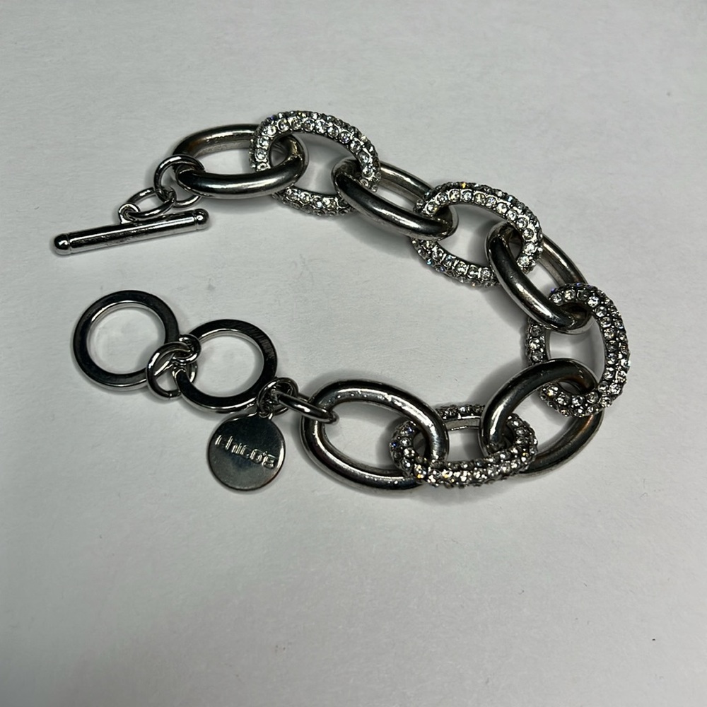 Chico's Silver & Crystal Bracelet - Picture 5 of 10